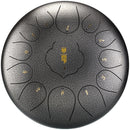 Handpan Drum 12 Zoll 13 Ton Steel Tongue Drum Hand Pan Drum mit gepolsterter Trommeltasche und einem Paar Mallets huedrum Yoga Meditation
