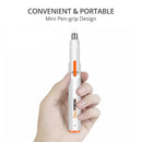 Electric Nose Ear Hair Trimmer Effctive for Men and Women with USB Fast Charge Low Noise Mini Pen-grip Portable Nose Epilator
