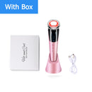 EMS LED Photon Therapy Sonic Vibration Wrinkle Remover Hot Cool Treatment Anti Aging Skin Cleaner Cleansing Rejuvenation Machine