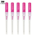 25/50/100 STÜCKE 14G/16G/18G/20G/22G Gauge Piercing Nadeln IV Katheter Sterilisiert Body Piercing Tattoo Nadeln Nähnadeln