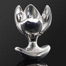 Schwere Anusperlen ASSLOCK Edelstahl-Analplug mit Verschluss, der den Arsch erweitert, Asslock Butt Plug Big Buttplug Ass Trainer Buttplug