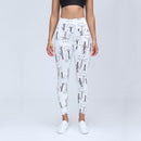 Super dehnbare Gymnastikhose Bauchkontrolle Yogahose mit versteckter Tasche Sportleggings mit hoher Taille Push Up Laufhose Damen