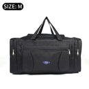 Bolsa de lona de viaje Oxford para hombre y mujer, bolsa de equipaje de mano para hombre, bolsa de gran capacidad para fin de semana, bolsa de deporte para gimnasio, bolsa de noche XA189K
