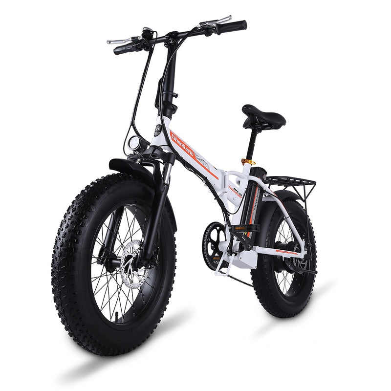 Shengmilo Electric Bike750W4.0 Fat Tire bicicleta eléctrica Beach Cruiser Bike Booster Bike 48v batería de litio plegable para hombre ebike