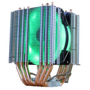 CPU-Kühler Hohe Qualität 6 Heatpipes Dual-Tower-Kühlung 9 cm RGB-Lüfter LED-Lüfterunterstützung 3 Lüfter 3-poliger CPU-Lüfter für AMD und Intel