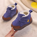 Kleinkind Kleinkind Stiefel Winter Baby Mädchen Jungen Schnee Stiefel Warm Plüsch Outdoor Weicher Boden Rutschfeste Kinder Stiefel Kinderschuhe