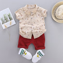 Summer Children&#39;s Clothes Sets Boys T-shirt and Shorts Pants 2 pieces Clothing sets children&#39;s clothing Baby Boys clothes