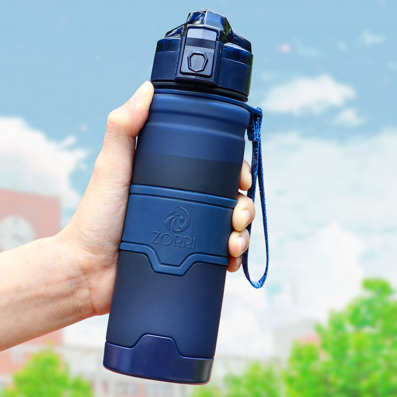 ZORRI Sports Water Bottle CE/EU BPA Free Protein Shaker Bottles Outdoor Tour Gym Tritan Plastic Drinkware Free Shipping Items