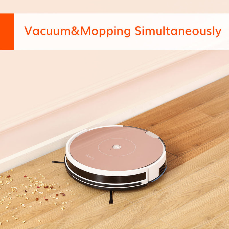 ILIFE A80 Plus Robot Vacuum Mop Cleaner,Smart Cellphones WIFI APP Control Powerful Suction Electronic Wall ,Household Tools