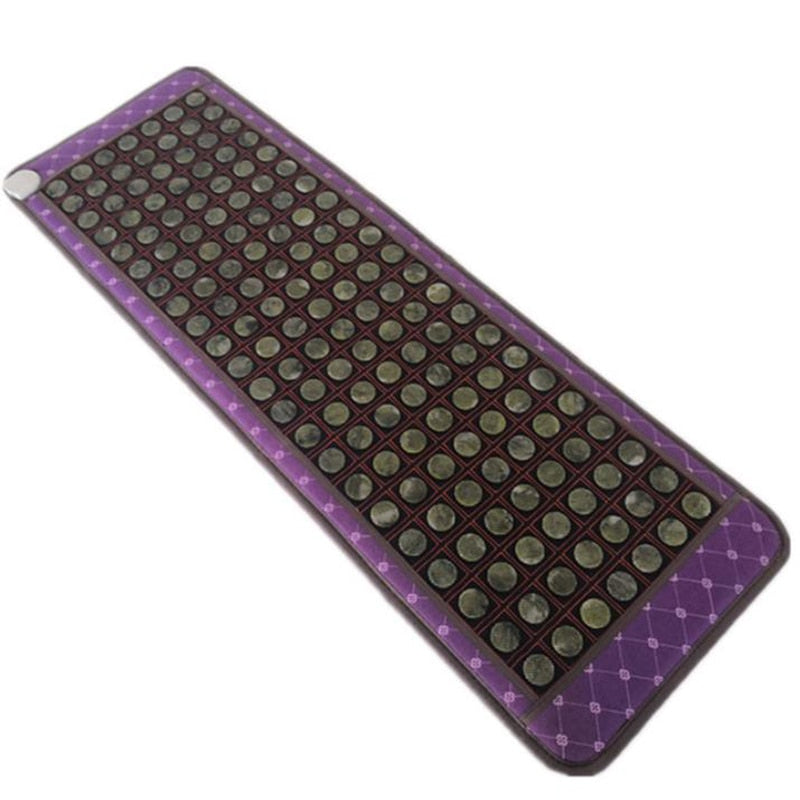 New Far Infrared Heating Pad Natural Jade Tourmaline Mat Electric Hot Stone Heating Mattress Therapy Massage Cushion Jade Mat
