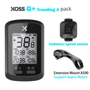 XOSS Fahrradcomputer G+ Wireless GPS Tacho wasserdicht Rennrad MTB Fahrrad Bluetooth ANT+ mit Trittfrequenz Fahrradcomputer