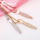 TOPGRILLZ Iced Zircon Bullet Case Pendant 100% 925 Sterling Silver Pendant Necklace Chain Hip Hop Jewelry