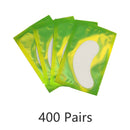 200/400 Paar Wimpernverlängerung Hydrogel Patches Wimpern unter Augenpad liefert Patches für Wimpernverlängerung Makeup Tool Aufkleber