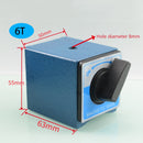 Schalter Magnetische Tischbasis 6T 8T 10T 12T V Typ Power Magnetische Basis Messuhr Ständer Basis Magnet Sitz Tisch Drahtschneiden