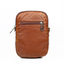 Vintage weiches Leder Umhängetaschen Rivet PU Frauen Messenger Umhängetasche kleine weibliche Handtaschen Telefon Geldbörsen schwarz und braun