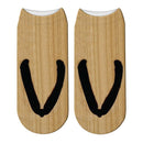 Lustige 3D-Hausschuhe bedruckte niedrige Knöchel-Baumwollsocken Mode Harajuku weiche kurze Socken süße glückliche Bootssocken für Frauen