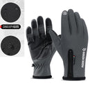 Motorradhandschuhe Moto-Handschuhe Winter-Thermo-Fleece gefütterte Winter-wasserabweisende Touchscreen-rutschfeste Motorrad-Reithandschuhe