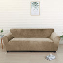 Samt-Sofabezug Elastisches Sofa Funda Sofabezug für Wohnzimmer Ecksofa L-förmiger Sofabezug Housse Canape Dangle