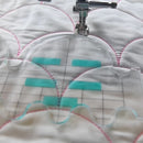 Free Motion Quilting Essentials Vorlage Nähmaschine Quiltlineal Quiltvorlage Patchworklineal Quilter's Lineal