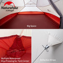 Naturehike Cloud Up Upgrade Camping Tent Outdoor Single Person 20D Silicone 1.2kg Ultralight Tent Portable Camping Hiking Beach