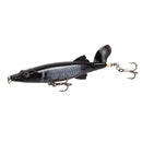 13cm 16g New Whopper Plopper Floating Popper Angelköder mit drehbarem weichem Schwanz Künstlicher harter Köder Swimbait Pesca