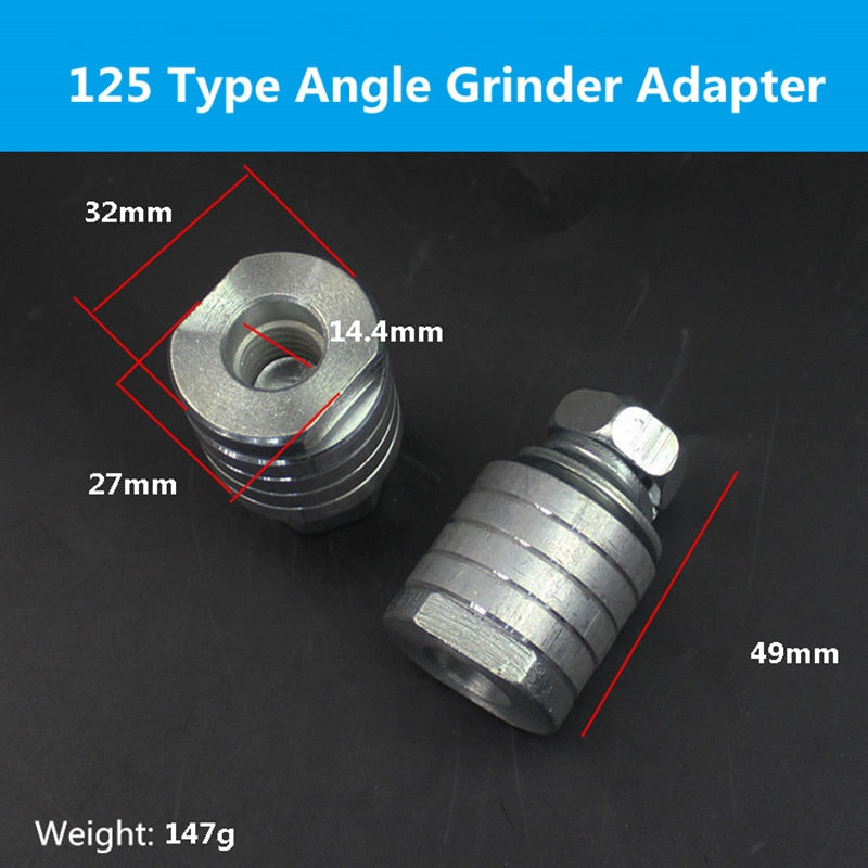 Angle Grinder To Grooving Machine Adapter