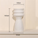 Nordic Ins Kreative Keramikvase Home Ornaments Weißer vegetarischer Blumentopf Vasen Home Decorations Craft Geschenke