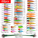 Almighty Mixed Fishing Lure Kits Wobbler Crankbait Swimbait Minnow Hard Baits Spiners Carp Bait Set Fishing Tackle