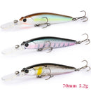 TSURINOYA Floating Minnow DW68 70F Angelköder 70 mm 5,2 g Ranger Profession Hartköder Jerkbait Crankbaits Swimbait Wobbler Köder