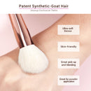 Jessup Make-up-Pinsel-Set Dropshipping Pearl-White-Rose-Gold Pinceaux Maquillage Cosmetic Tools Eyeshadow Powder Definer 6-25pcs