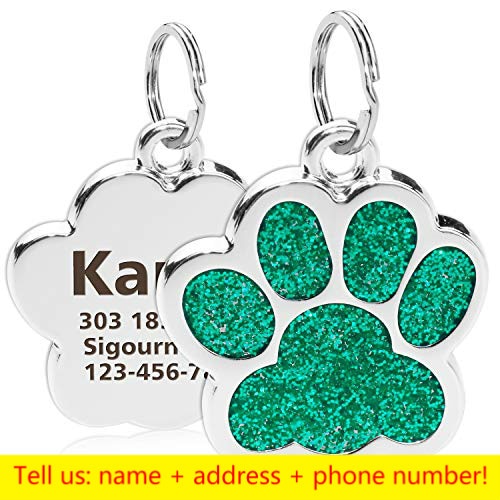 Personalisierte Haustier-ID-Tags mit eingraviertem Haustiernamen, Nummer, Adresse, Katze, Hundehalsband, Haustieranhänger, Welpe, Katze, Halskette, Charm-Kragenzubehör