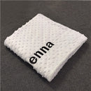 Babydecke &amp; Pucktuch für Neugeborene, weiche Thermo-Fleecedecke, festes Bettwäsche-Set, Baumwollsteppdecke