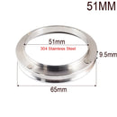 51mm 53mm 58mm 3 Angle Flat Base Coffee Tamper for Espresso Coffee Machines Press Coffee Grinder Cafe Powder Hammer