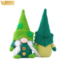 Gnome Plüschpuppe St. Patrick's Day Faceless Green Clover Gnomes Doll Irish Day Party Decor St. Patricks Day Geschenke für Kinder