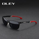 OLEY Aluminum Magnesium Men Sunglasses Polarized Coating Mirror Sun Glasses oculos Male Eyewear Accessories For Men Y7144