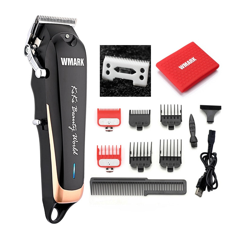 WMARK Magic Clipper NG-103plus 103B Professional Hair Clipper With Fade Blade Stagger-teeth Hair Cutting Machine