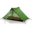 3F UL GEAR Lanshan 2 Carpa sin varillas 2 Personas Profesional 15D Silnylon Carpa Tienda de campaña ultraligera para exteriores 3 4 Temporada carpa