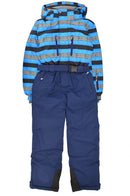 Mono de invierno para niños al aire libre, traje de esquí a prueba de viento, nieve y agua, además de terciopelo grueso, equipo de esquí para ciudad nevada