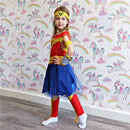 Wonder Girl Kostüm Kinder verkleiden sich Superheld Cosplay Halloween-Kostüm für Kinder