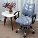Office Stretch Chair Covers Anti-dirty Rotating Computer Seat Chair Cover Removable Slipcovers For Office Seat Chairs 2pcs/set