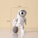 Nordic Modern Astronaut Miniaturfiguren Harz Handwerk Home Fairy Garden Schreibtisch Dekoration Einrichtungsartikel Raumzubehör