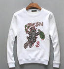 Sweatshirt Men Diamond design Hoodie  Hip Hop Crewneck Sweatshirts Winter Autumn  Design Brand Clothing