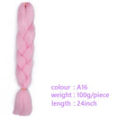 Black Star Hair Ombre Jumbo Braiding Hair Extensions 24 Inch Twist Braids Synthetic Hair Fiber for Twist Braiding for Women