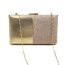 Damen Pailletten Abendtaschen Rosa Kupplung Geldbörse und Handtasche Patchwork Design Leder Damen Tasche Hochzeit Umhängetasche ZD1178