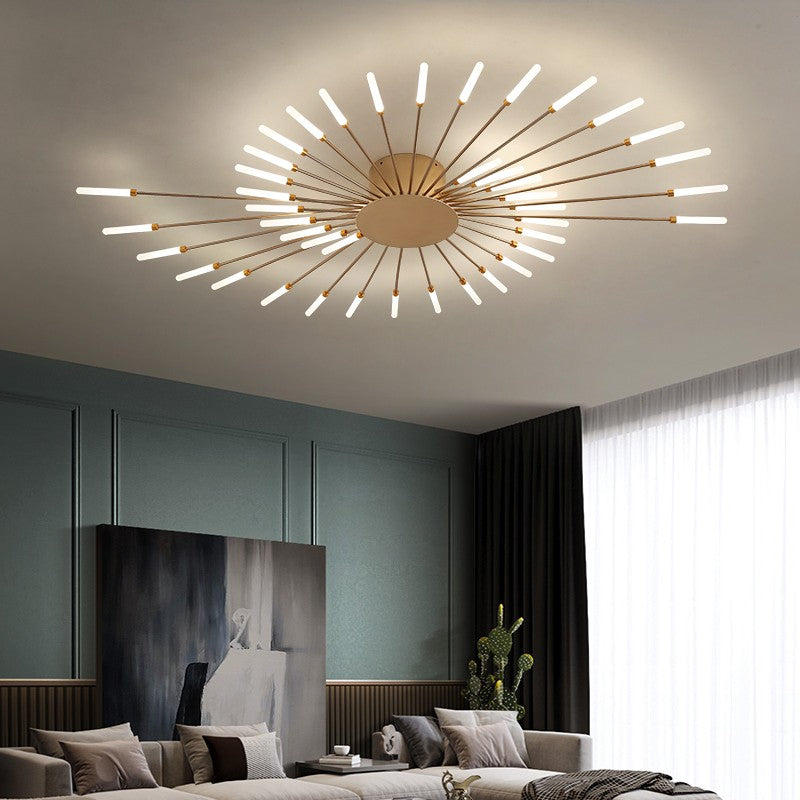 LED-Leuchten Nordic Kronleuchter für Wohnzimmer Esszimmer Schlafzimmer Heimtextilien Luxus Gold oder Schwarz Moderne kreative Hängeleuchten