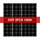 Dokio 18V 100W starres Solarpanel China 18V monokristallines Silikon Wasserdichtes Solarpanel Charge 12V