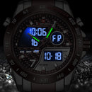 NAVIFORCE, nuevo reloj para hombre, marca de lujo, relojes deportivos impermeables para hombre, reloj de pulsera Digital analógico de cuarzo, reloj Masculino