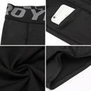 Hot Men Quick Dry Short Running Leggings Mens Compression Running Tights Gym Fitness Sport Shorts Leggings Male Underwear