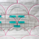 Free Motion Quilting Essentials Vorlage Nähmaschine Quiltlineal Quiltvorlage Patchworklineal Quilter's Lineal