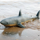 Oenux Large Size Sea Life Animals Weicher Weißer Hai Big Shark Actionfiguren Modell Lebensechtes Lernspielzeug Für Kinder Geschenk